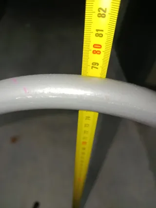 Taburete madera y metal