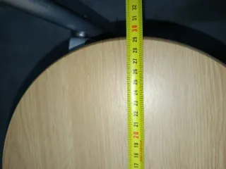 Taburete madera y metal