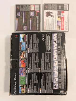 PlayStation 1 PS one con scatola e giochi