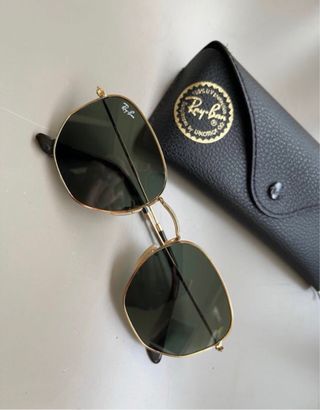 RayBan Hexagonal Doradas Gafas de Sol RB3548N