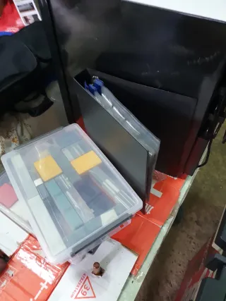 Proyector de Diapositivas KINDERMANN Negro/Gris