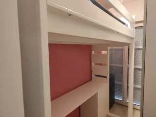 Dormitorio litera con escritorio