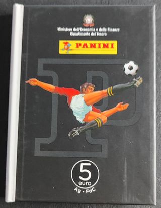 Italia 5€ 2022 Plata Panini Blanco