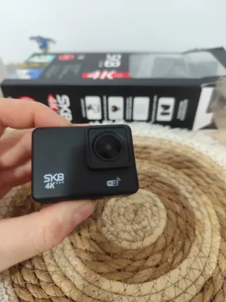 SK8 CAM 4K Ultra HD WiFi Sumergible 50m