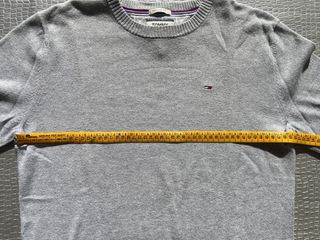 Pullover Tommy Jeans grigio uomo