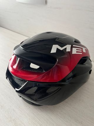 Casco Met Rivale Mips T.M Negro/Rojo