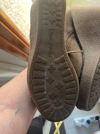 Botines Marc O'Polo ante marrones. Talla 39.