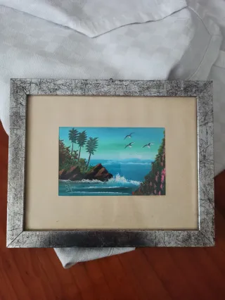 2 Quadri Mare Tempera