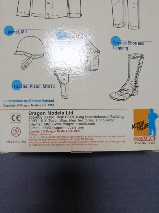 Figura WW II 1st Infantry Division Big Red One