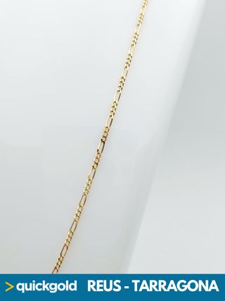 040-02-00566 CADENA ORO 18K ALTERNA 45.2CM