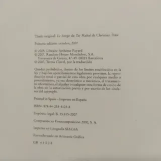 El sueño del Taj Mahal