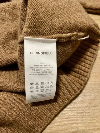 Jersey Springfield Lana Talla S Marrón