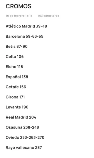 Cromos Adrenalyn XL 2025-2026