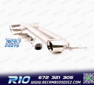 KIT ESCAPE CON COLAS BMW F30 F31 LOOK M PERFORMANCE