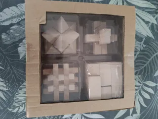 Set 4 Puzzle in Legno