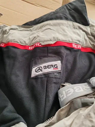 Pantalón de nieve gris