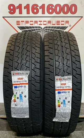 4UD 225 70 15C R NEREUS RUEDA NUEVA YA MONTADA