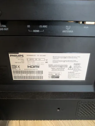 Televisor Philips 46" (HDMI no funciona)