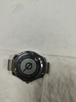 Reloj Radiant Hombre Plata y Blanco