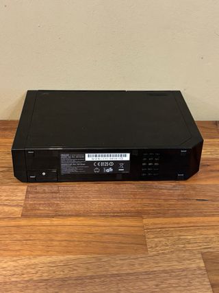 Nintendo Wii Nera solo cavi e sensor bar