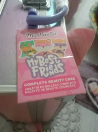 Set maquillaje niña zorro rosa