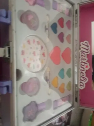 Set maquillaje niña zorro rosa