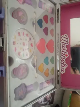 Set maquillaje niña zorro rosa