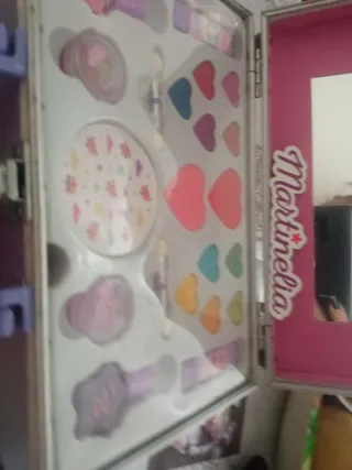 Set maquillaje niña zorro rosa