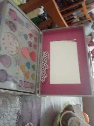 Set maquillaje niña zorro rosa