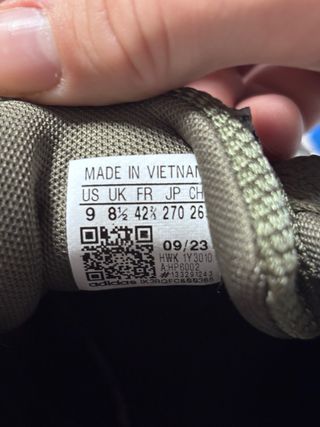 Zapatillas Adidas Verdes y Negras