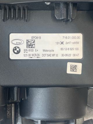 Faro BMW R1200/R1250GS 2022