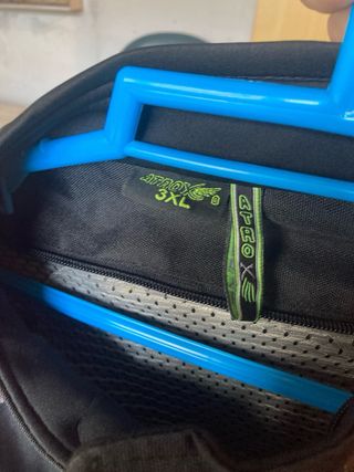 Traje de moto cordura mujer negro y rosa