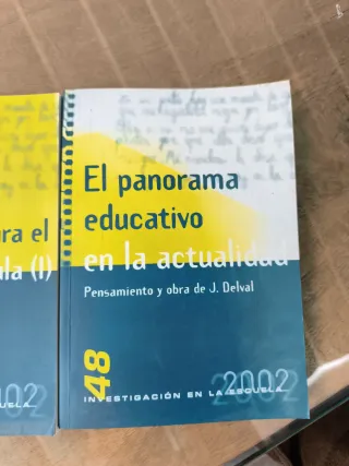 Conjunto de tres libros de investigación educativa