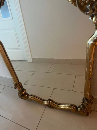 Espejo Antiguo Dorado 110x80cm