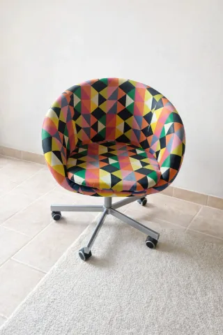 Silla giratoria IKEA SKRUVSTA multicolor