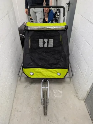 Carro para bicicleta infantil