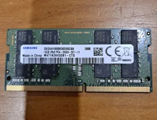 Memoria RAM Samsung 16GB Portátil DDR4