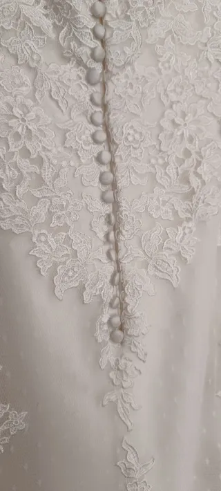 Vestido de Novia Talla 38 Encaje