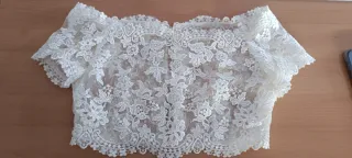 Vestido de Novia Talla 38 Encaje
