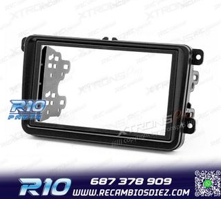 MARCO NEGRO RADIO 2-DIN PARA SKODA VOLKSWAGEN VW SEAT