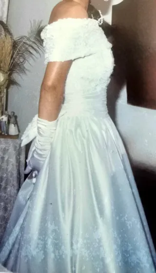 Vestido de Novia Pronovias Blanco Gran calidad