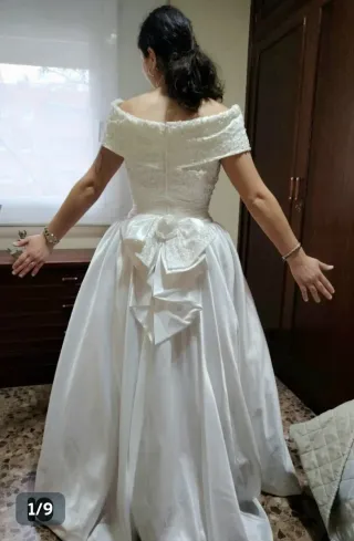 Vestido de Novia Pronovias Blanco Gran calidad