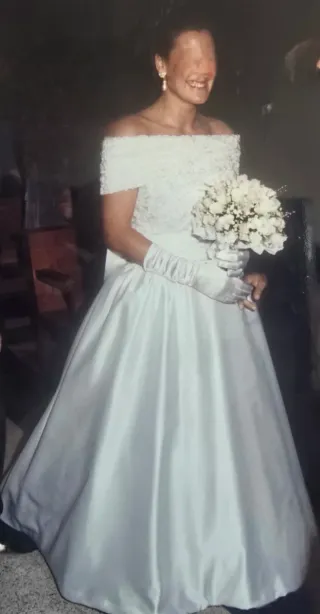 Vestido de Novia Pronovias Blanco Gran calidad