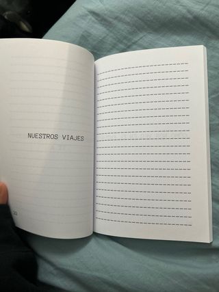 Libro para personalizarlo, ideal para regalar