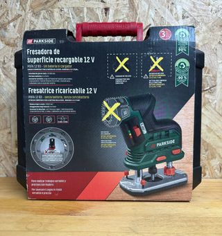 Parkside Fresadora Inalámbrica 12V