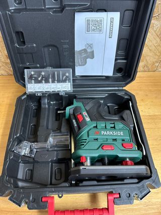 Parkside Fresadora Inalámbrica 12V