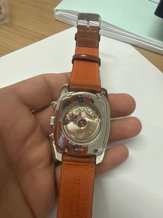 Reloj Glycine Altus Chronograph Negro Automático