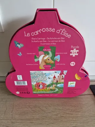 Puzzle Carrozza della Principessa Djeco
