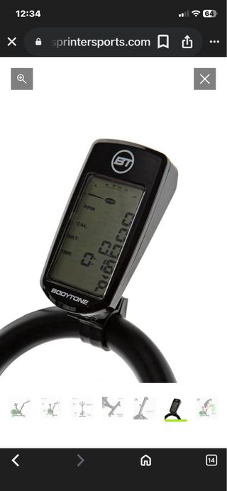 Bicicleta Spinning Negra DS06