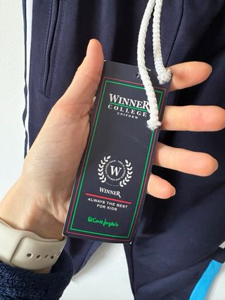 Pantalón deportivo niño/a Winner azul Corte ingles